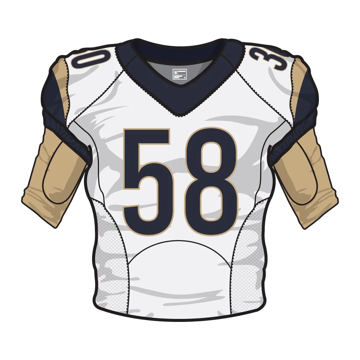 football front jersey