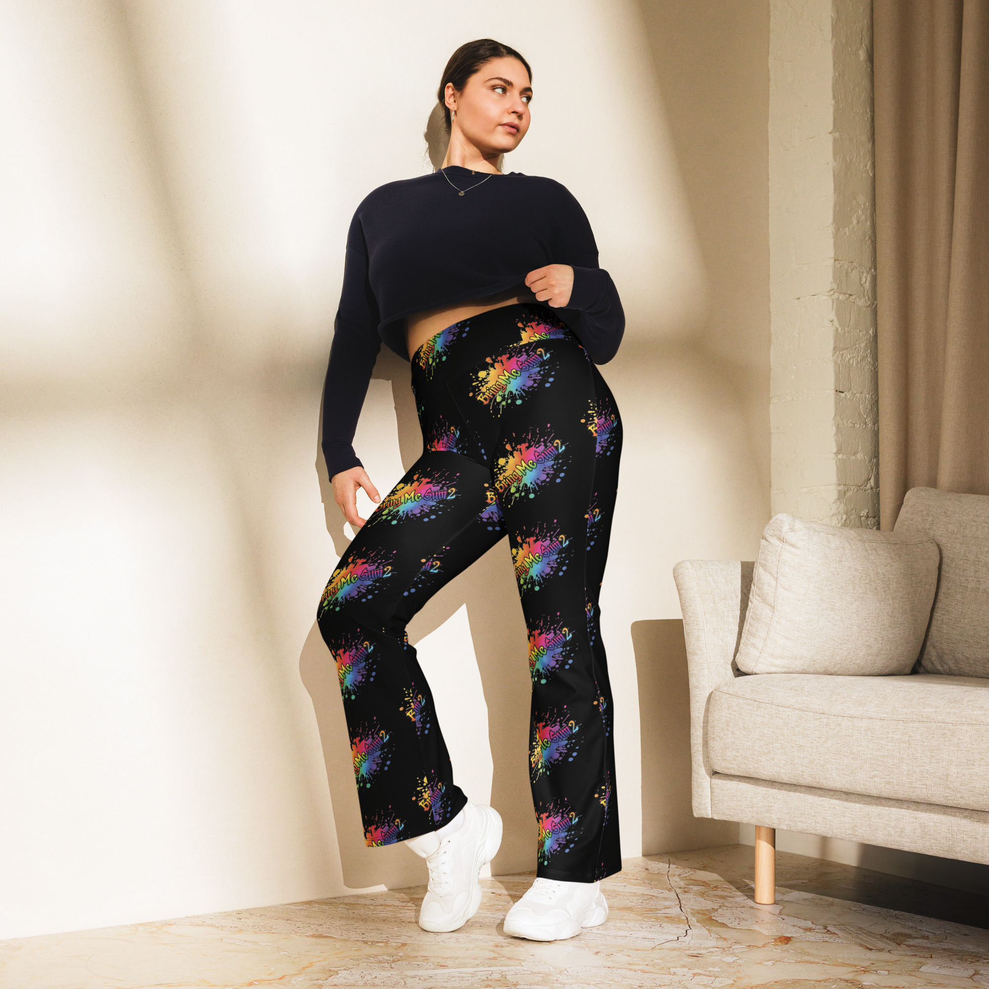 Flare leggings - Image 3