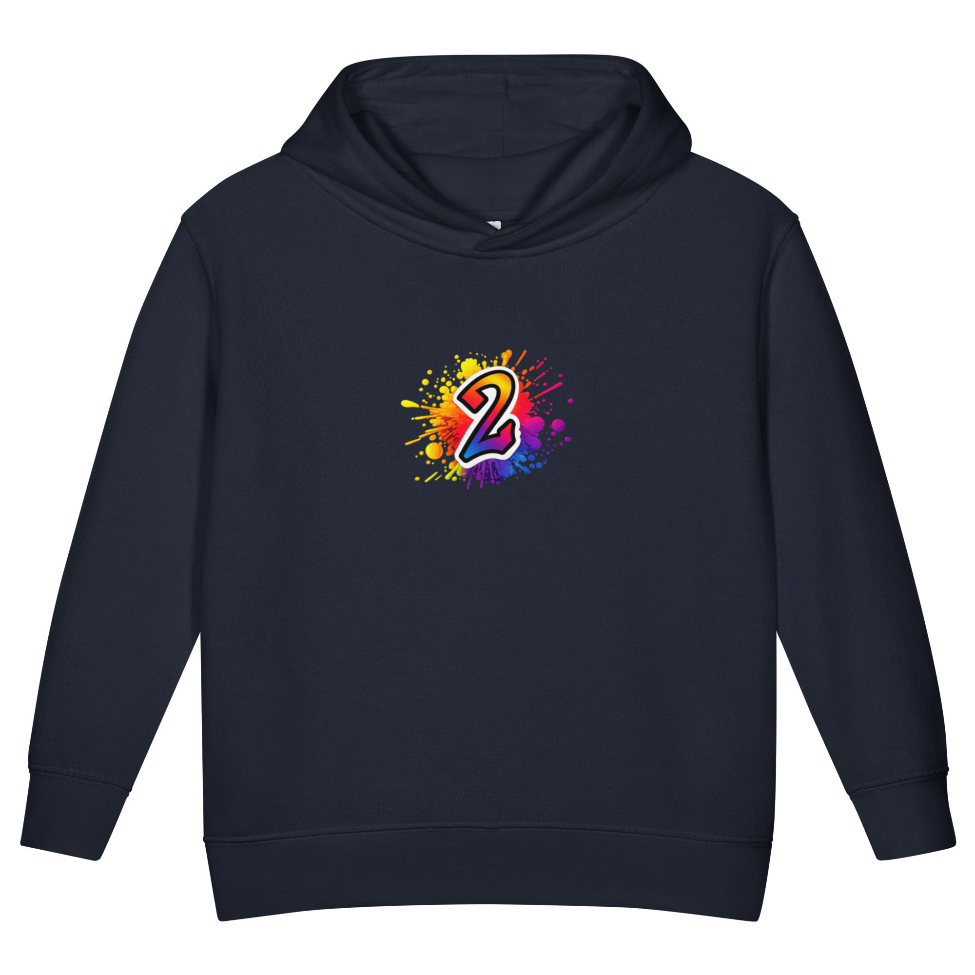 Toddler fleece pullover hoodie - Image 2
